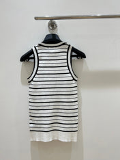 CHANEL 26S SLEEVELESS KNIT TOP 1614