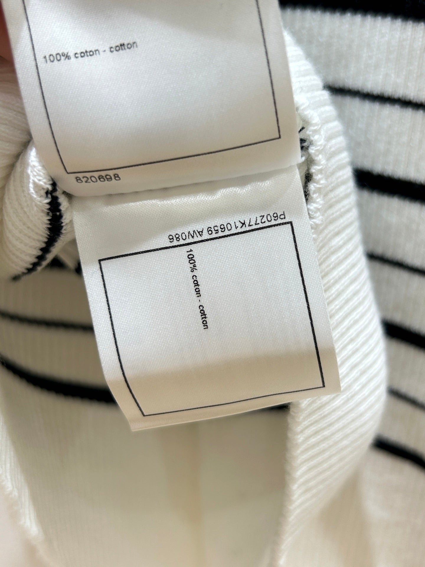 CHANEL 26S SLEEVELESS KNIT TOP 1614