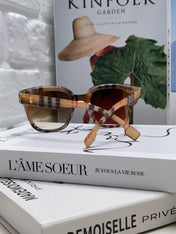 BURBERRY 26S SQUARE FRAME IN ACETATE 408175