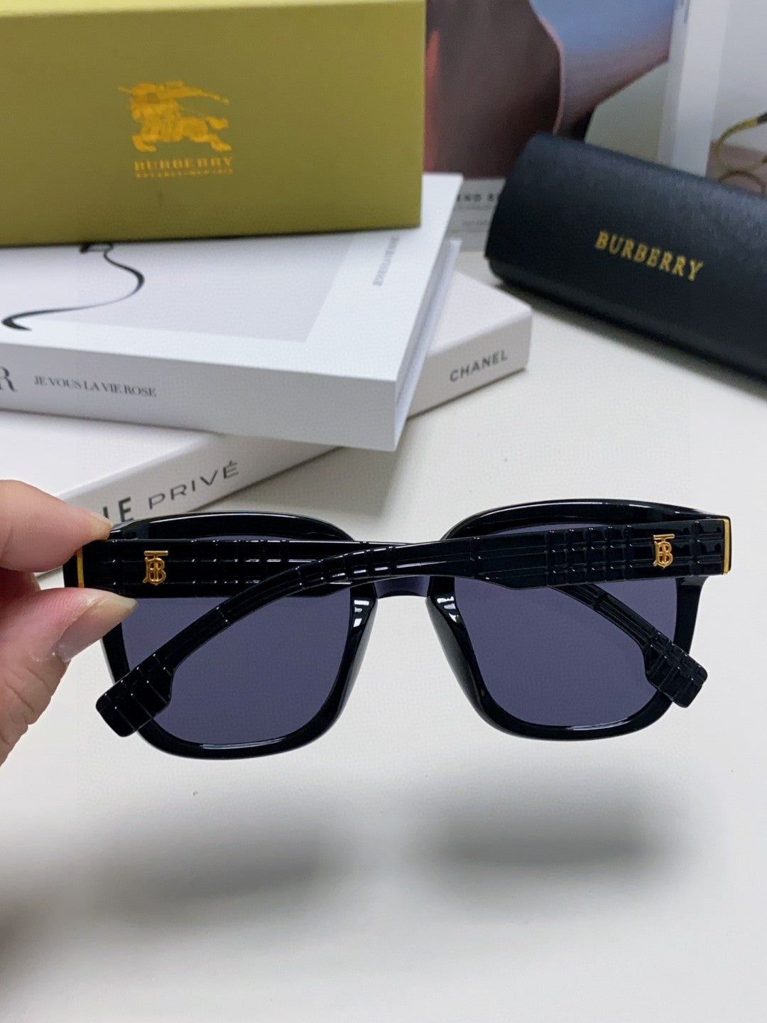 BURBERRY 26S SQUARE FRAME IN ACETATE 408177