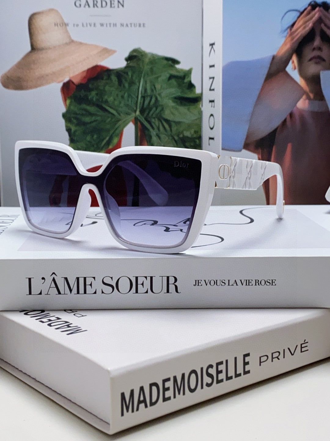 DIOR 26S OVERSIZED SQUARE FRAME IN ACETATE 417012