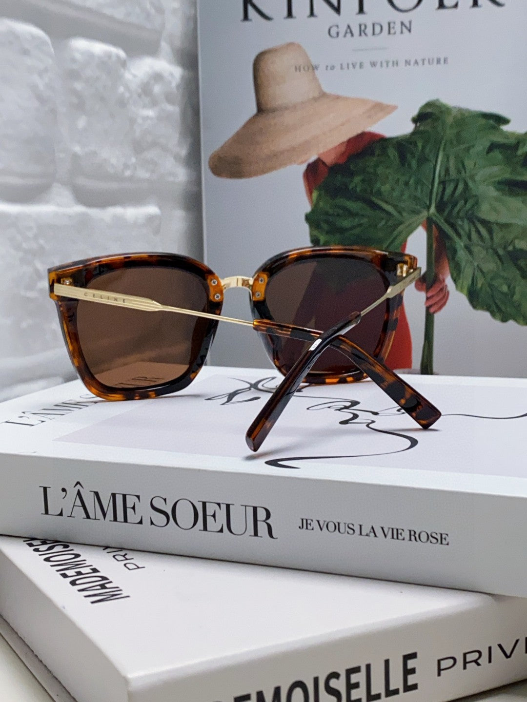TRIOMPHE SUNGLASSES 548590 IN HAVANA ACETATE