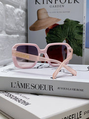TRIOMPHE SUNGLASSES 548592 IN PINK ACETATE