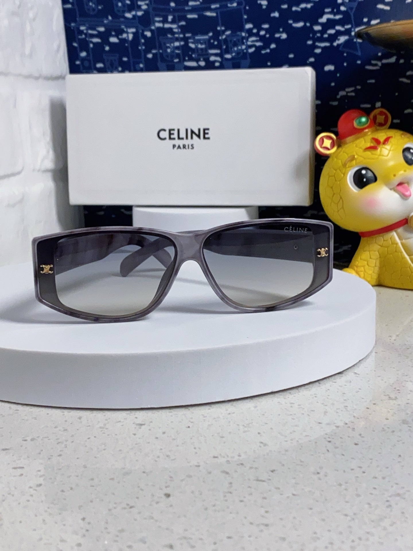 CELINE 26S SQUARE FRAME IN ACETATE 420536