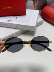 CARTIER 26S ROUND FRAME IN METAL 443355
