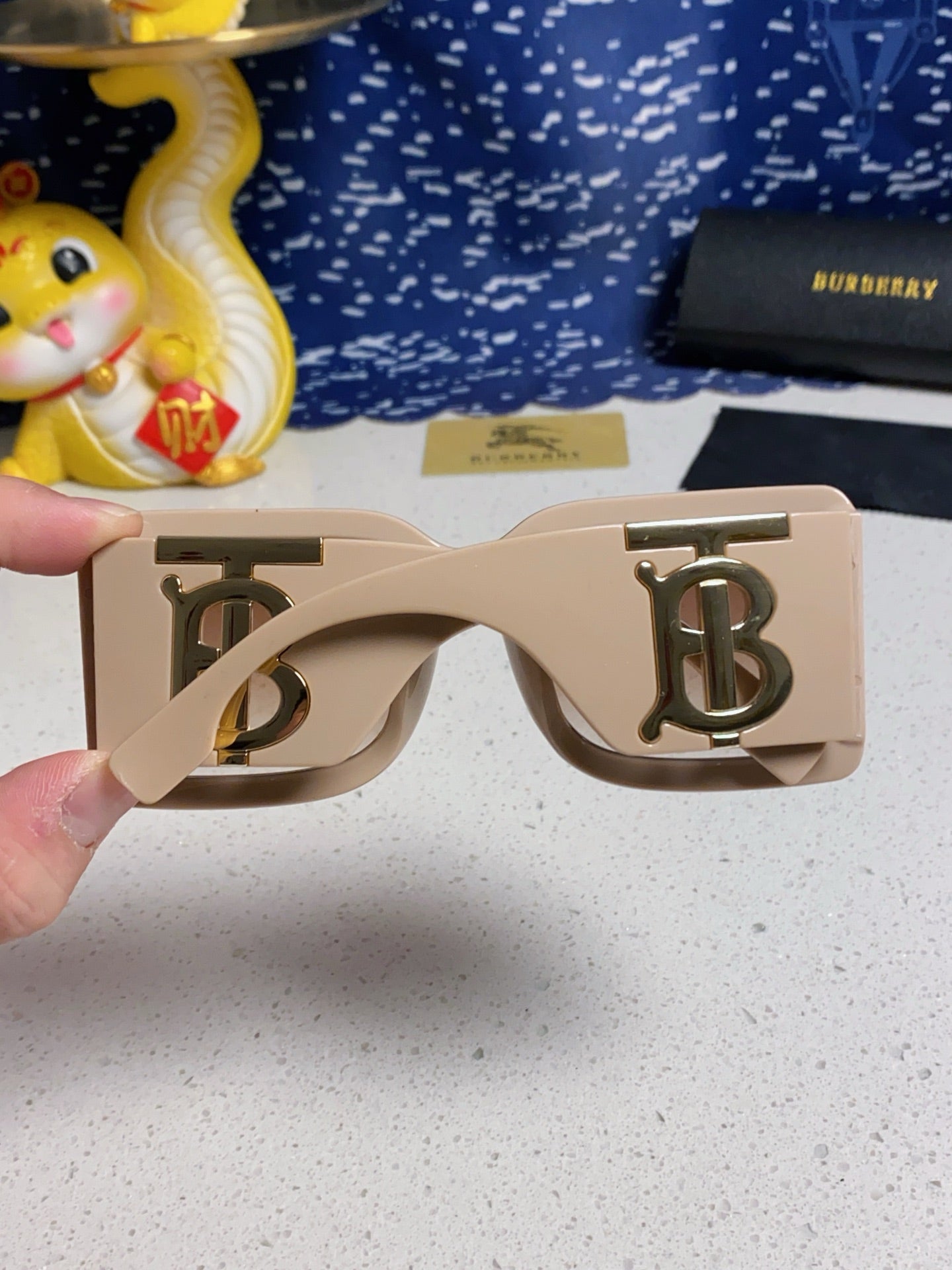 BURBERRY 26S SQUARE FRAME IN ACETATE 430891