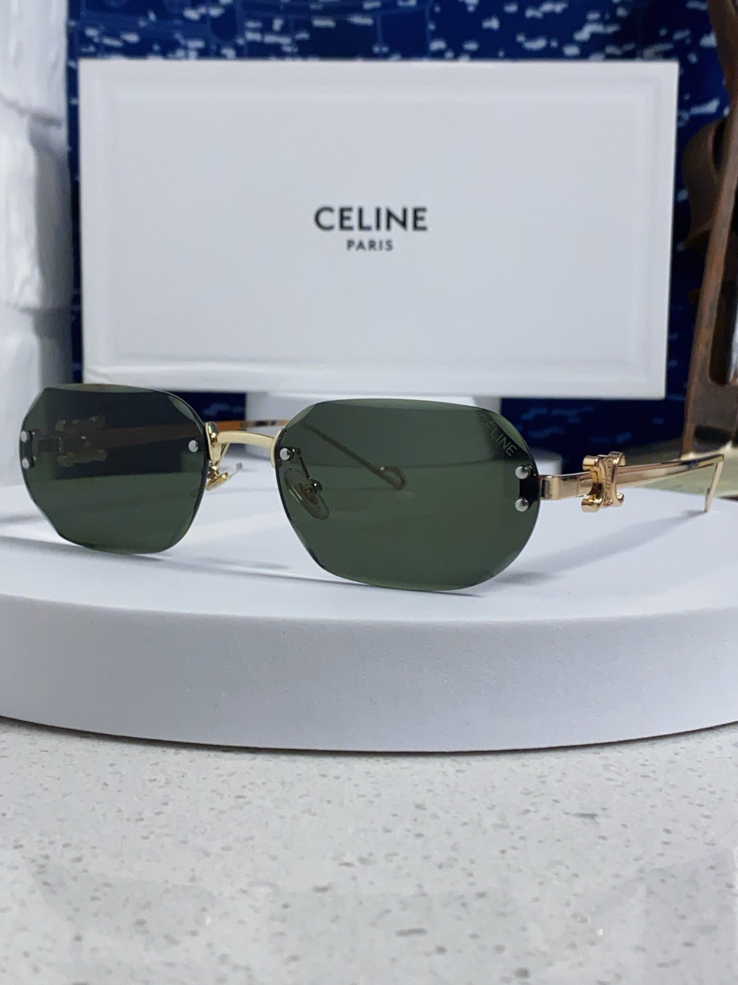 CELINE 26S SHIELD FRAME IN METAL 426364