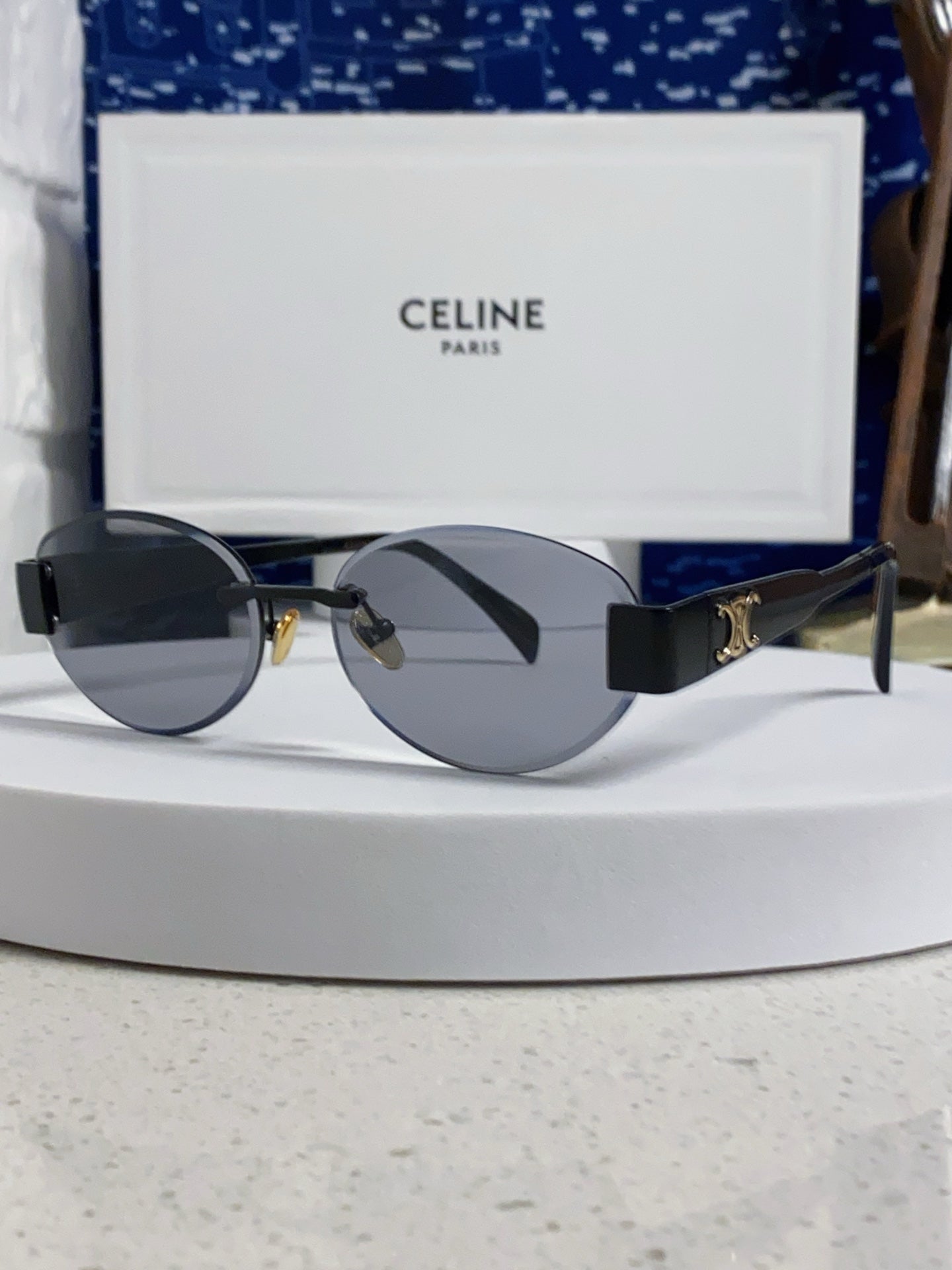 CELINE 26S SHIELD FRAME IN METAL 426367
