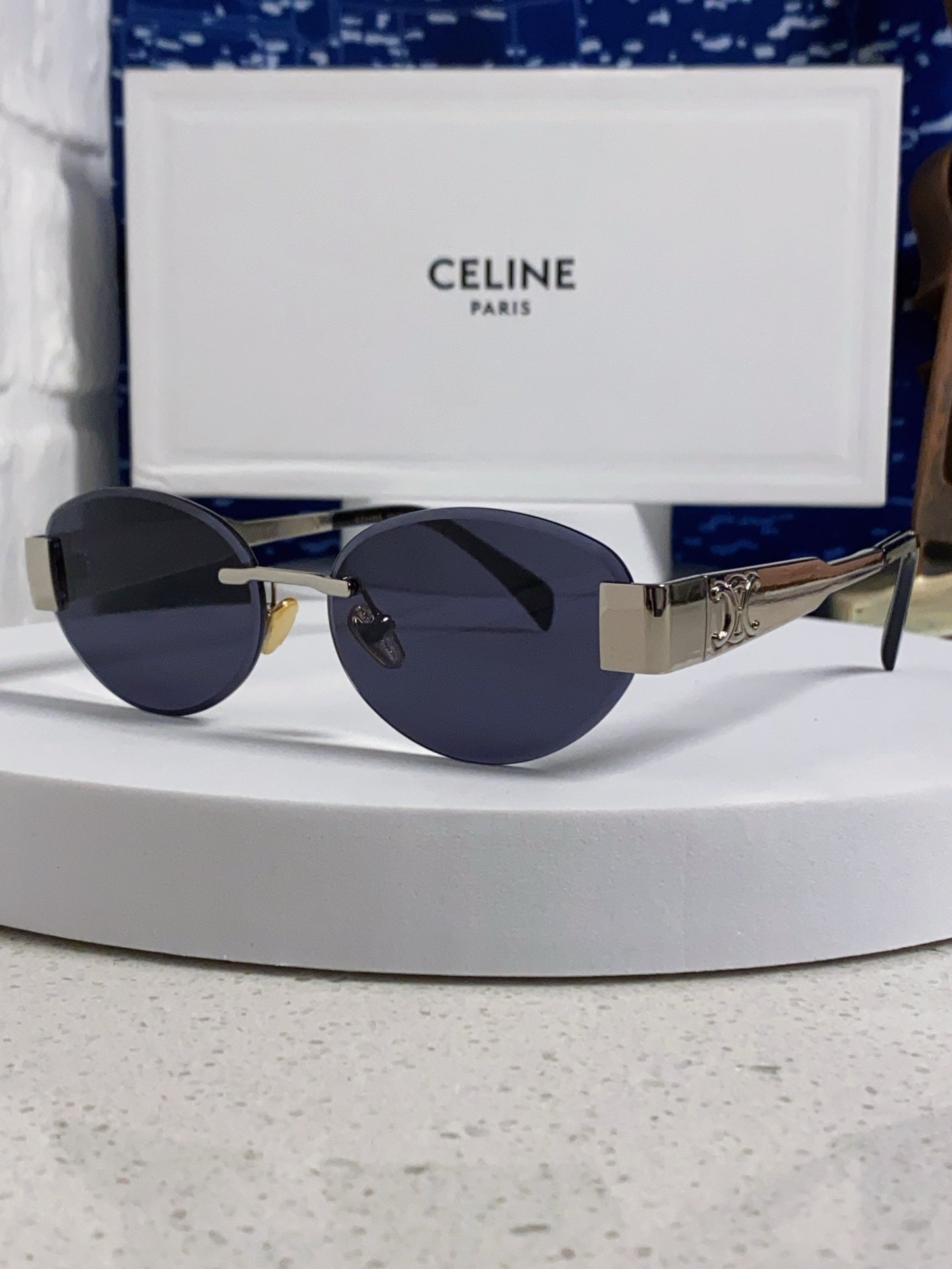 CELINE 26S SHIELD FRAME IN METAL 426372