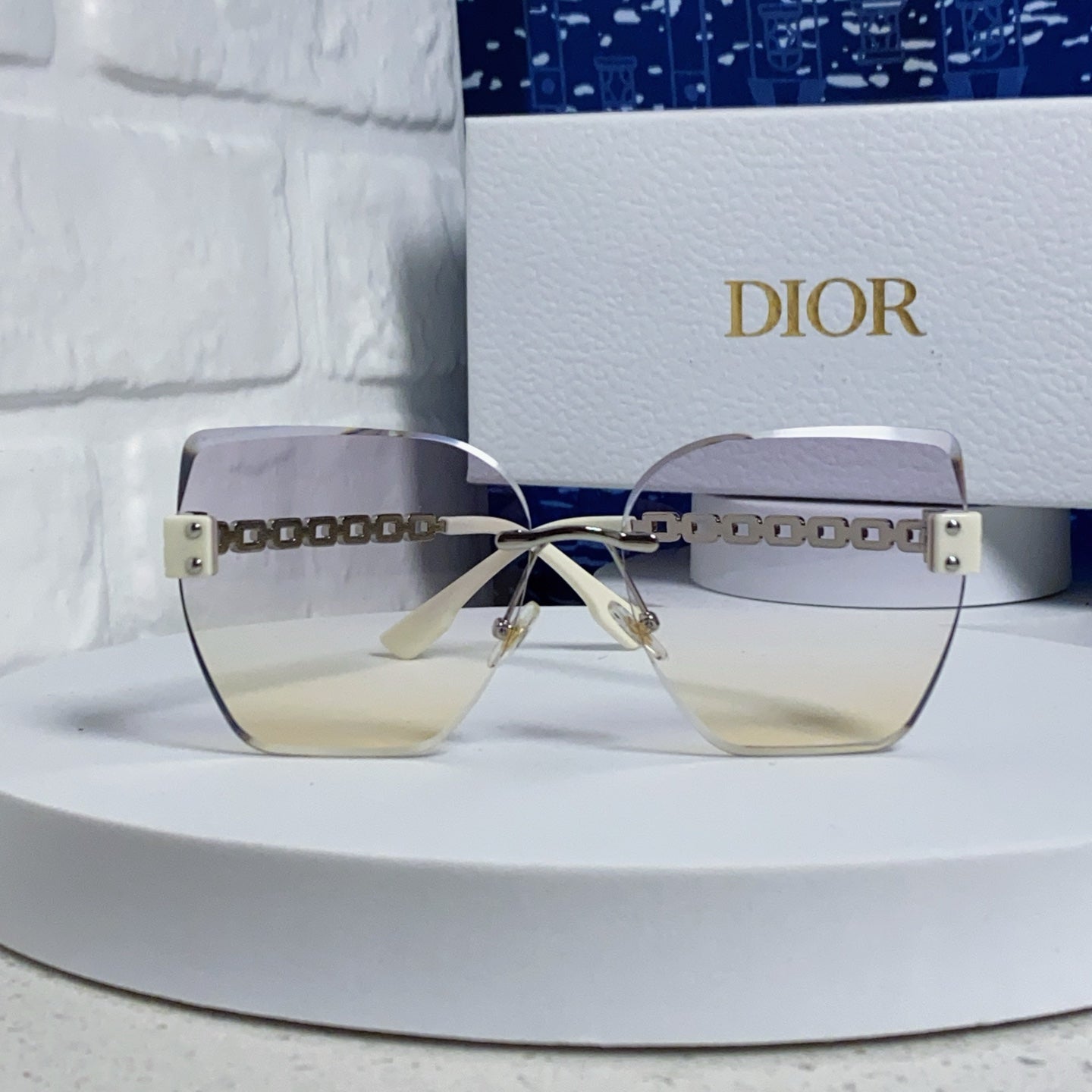 DIOR 26S SHIELD FRAME IN ACETATE 393349