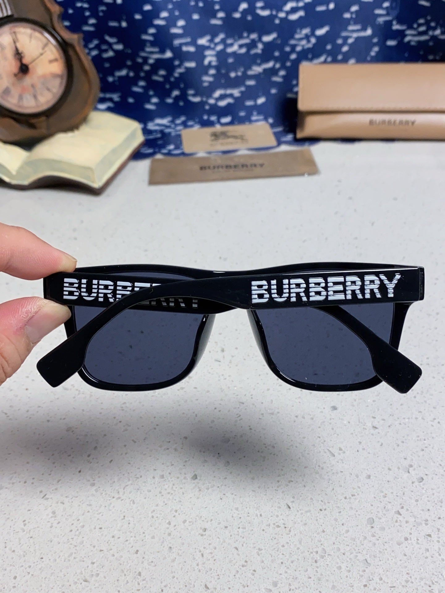 BURBERRY 26S SQUARE FRAME IN ACETATE 404737