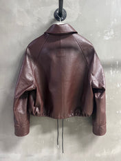 Loewe 2025 Leather Jacket Brown Sheepskin