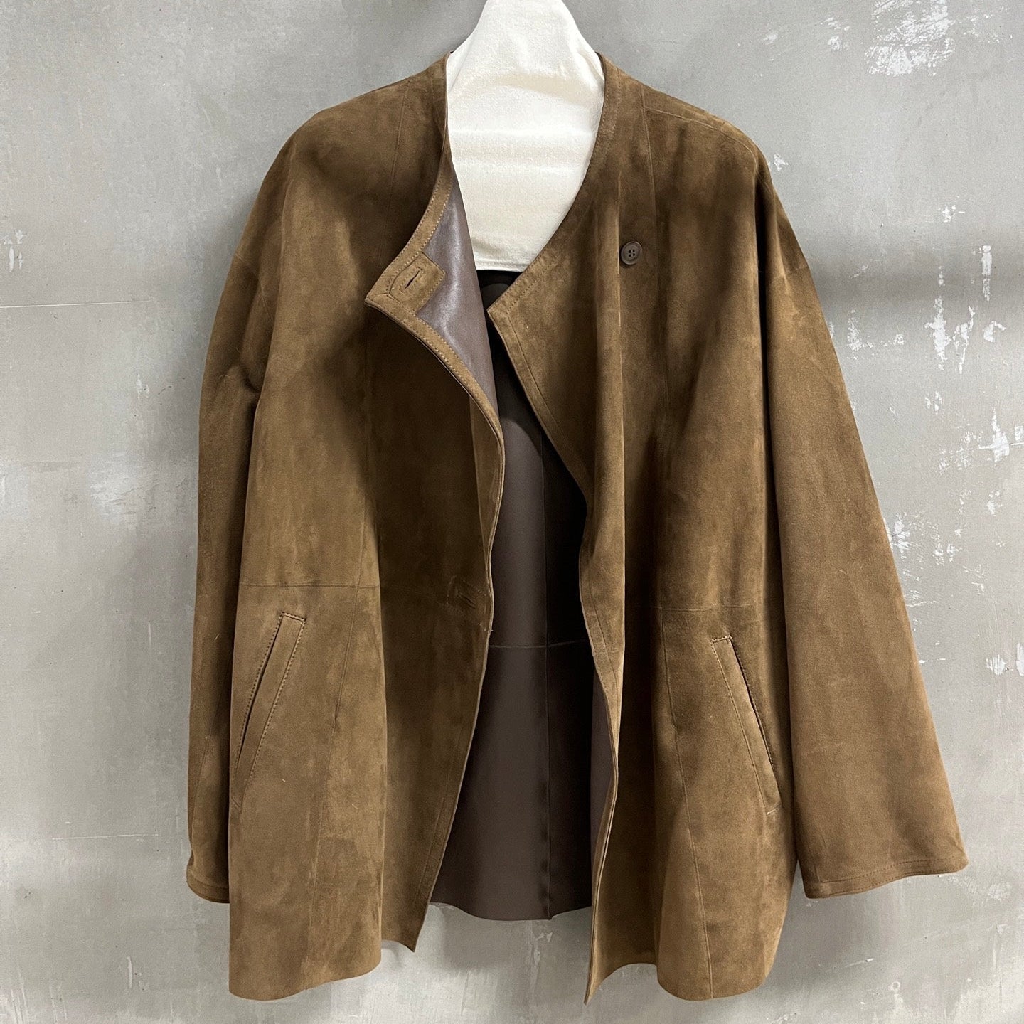 HERMES 26S LEATHER JACKET 793