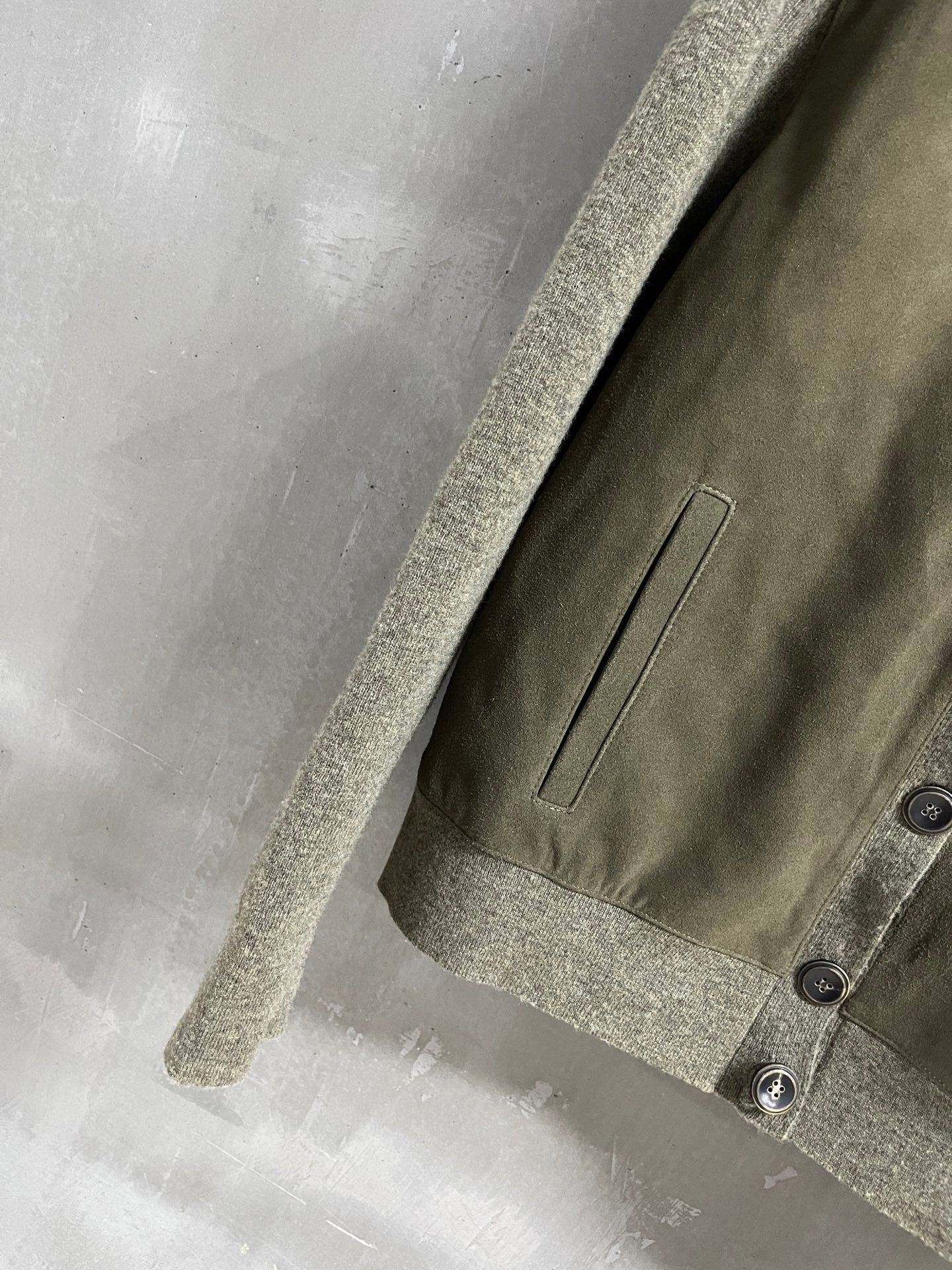 LORO PIANA 26S V-NECK KNIT CARDIGAN 881