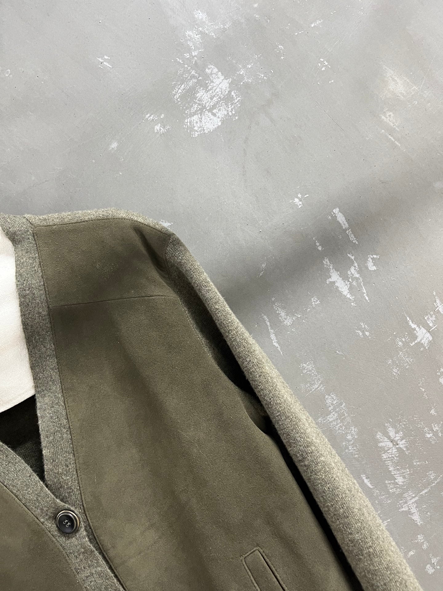 LORO PIANA 26S V-NECK KNIT CARDIGAN 881