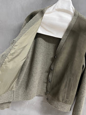 LORO PIANA 26S V-NECK KNIT CARDIGAN 881