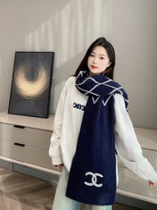 CHANEL 25S SCARF 180 CM IN WOOL CASHMERE 943031