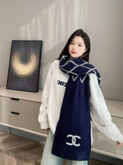 CHANEL 25S SCARF 180 CM IN WOOL CASHMERE 943031