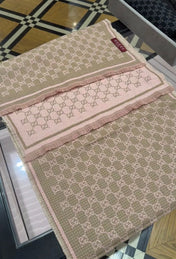 GUCCI 26S SCARF 180 IN CASHMERE AND SILK 309762