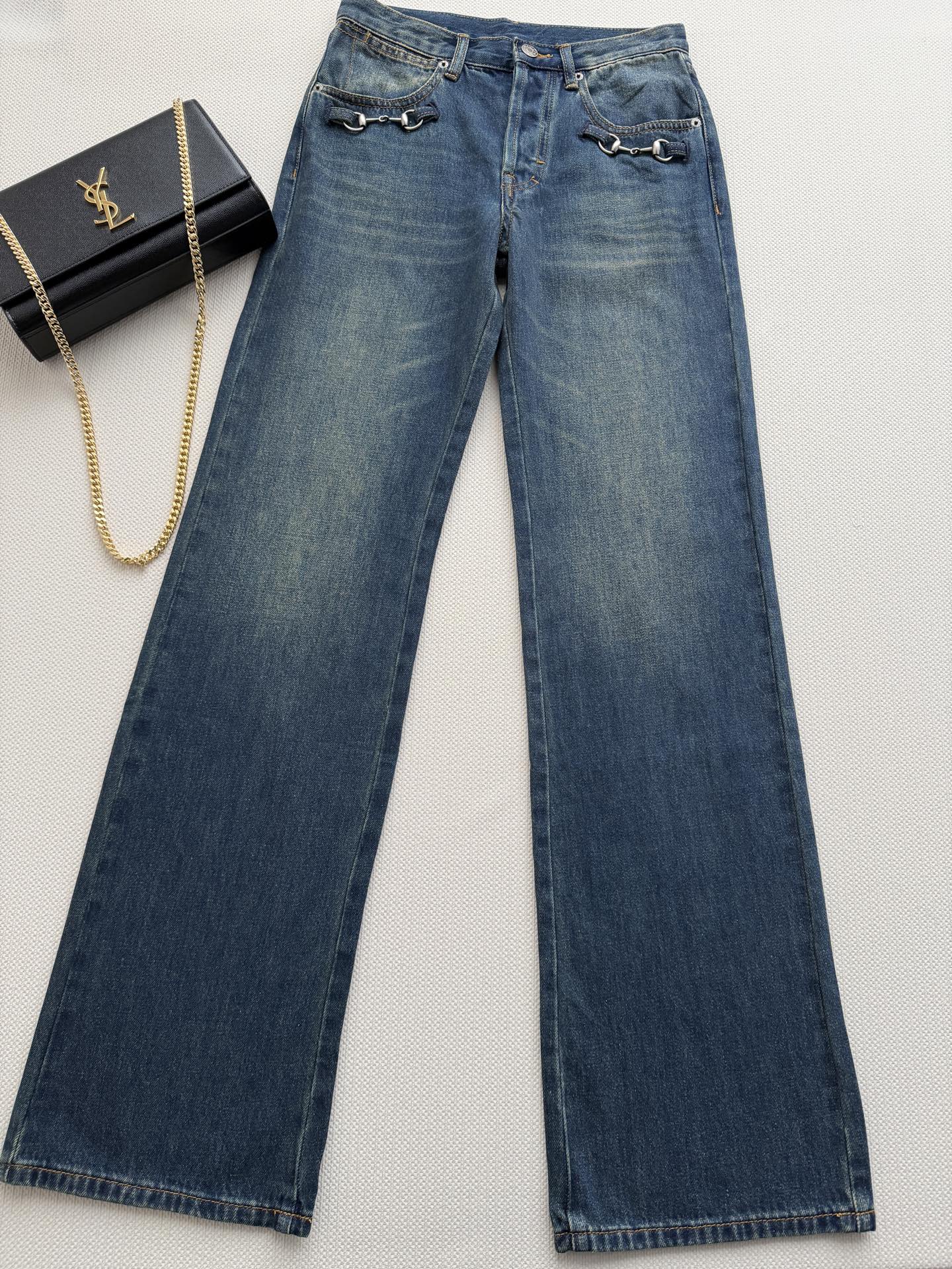 GUCCI 26S STRAIGHT-LEG PANTS 418