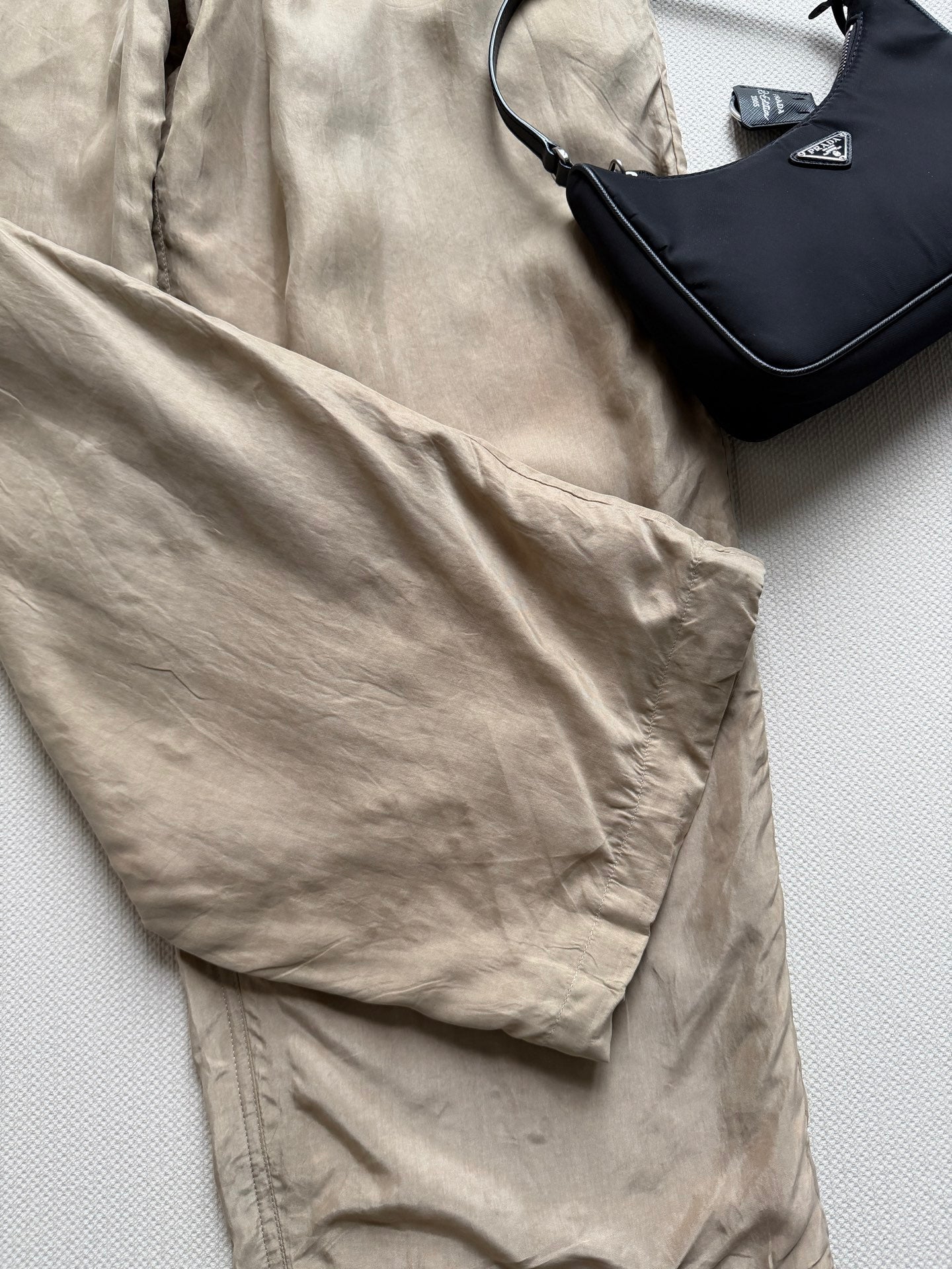 PRADA 26S WIDE-LEG PANTS STYLE 952