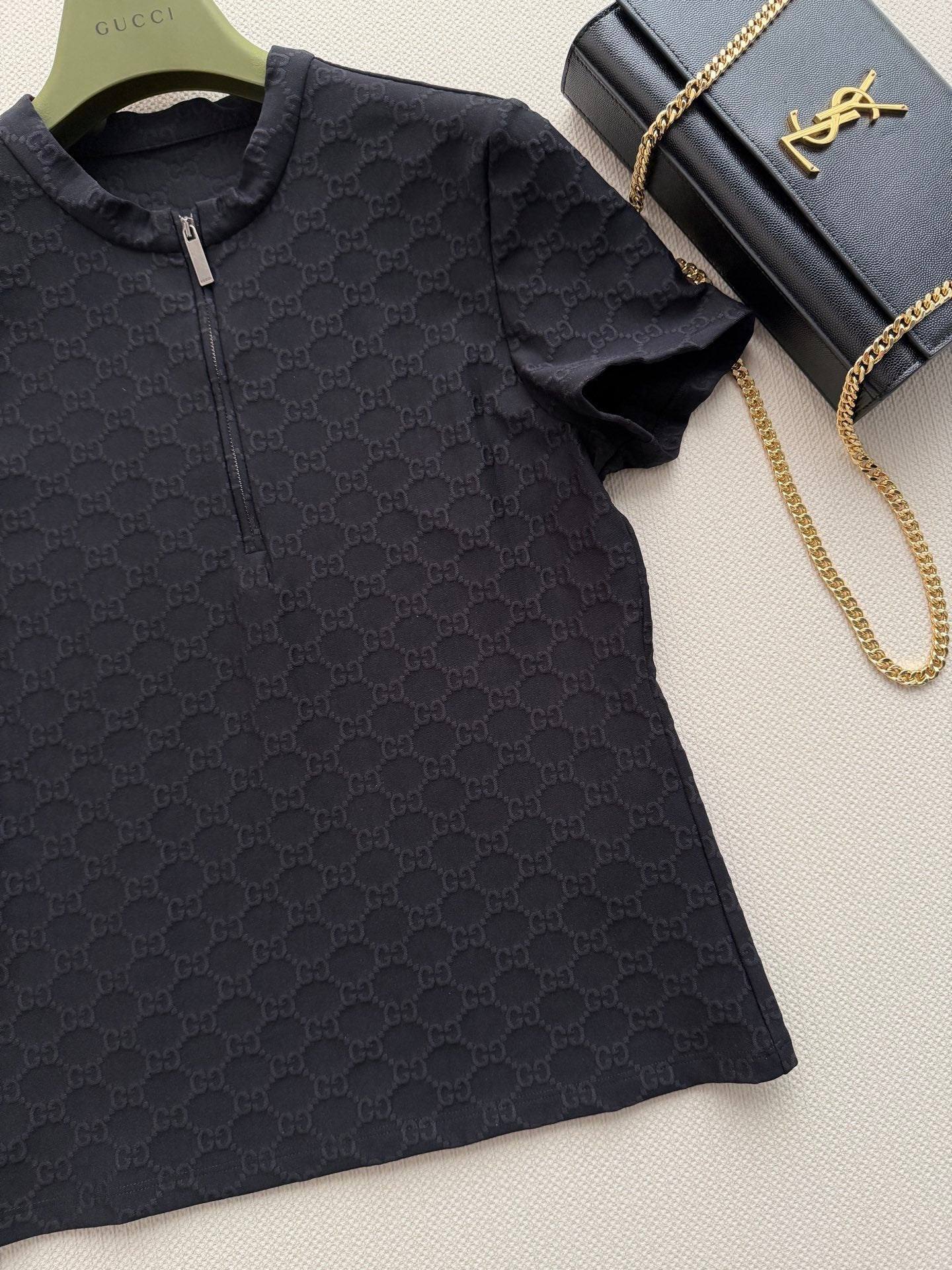 GUCCI 26S SHORT-SLEEVE KNIT T-SHIRT 473