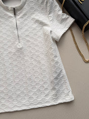 GUCCI 26S SHORT-SLEEVE KNIT T-SHIRT 472