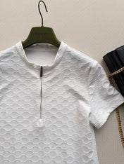 GUCCI 26S SHORT-SLEEVE KNIT T-SHIRT 472