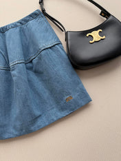 LOEWE 26S BALLOON DENIM SKIRT 547