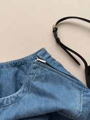 LOEWE 26S BALLOON DENIM SKIRT 547