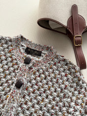 LORO PIANA 26S KNIT CARDIGAN JACKET 894