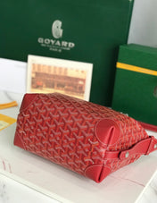 GOYA 26S BOEING 25MM IN DARK RED GOYARDINE CANVAS AND CALFSKIN