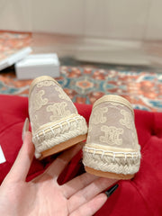 ESPADRILLES IN BEIGE MESH