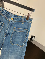 RALPH LAUREN 26S RETRO WIDE-LEG JEANS 536