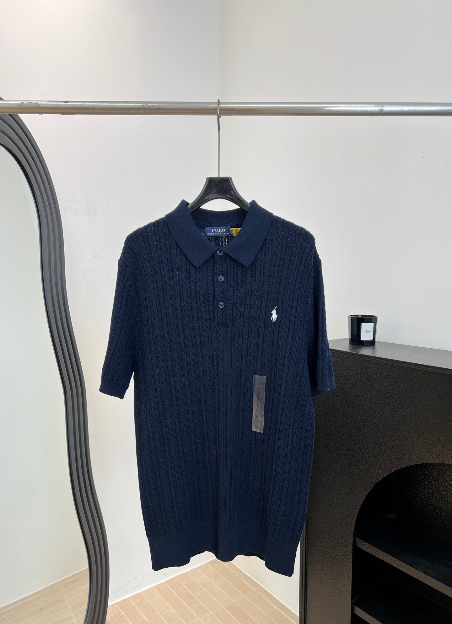 RALPH LAUREN 26S SHORT SLEEVE POLO KNIT TOP 346