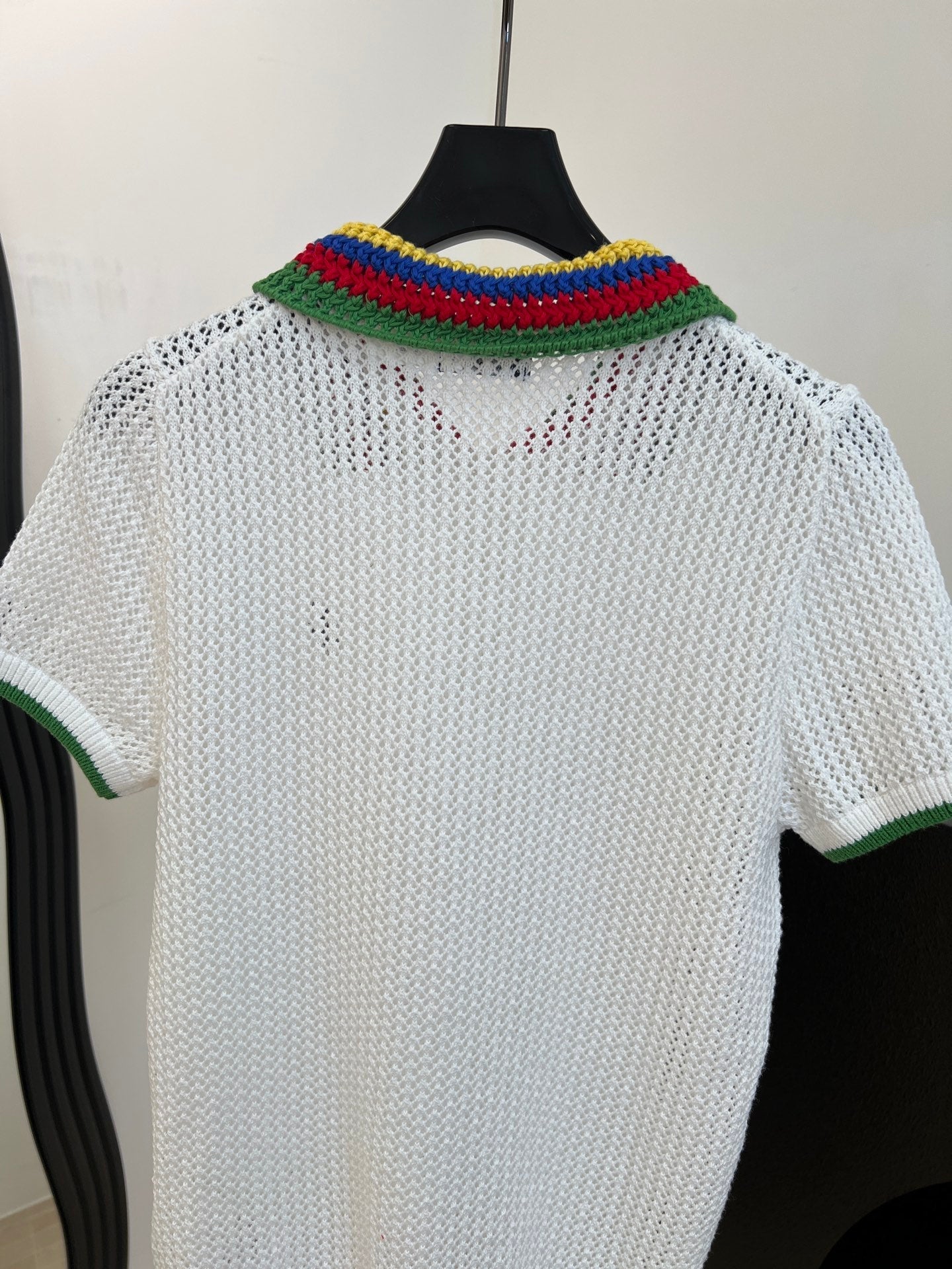 RALPH LAUREN 26S SHORT SLEEVE POLO KNIT TOP 386
