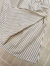 RALPH LAUREN 26S STRIPED SHIRT DRESS 355