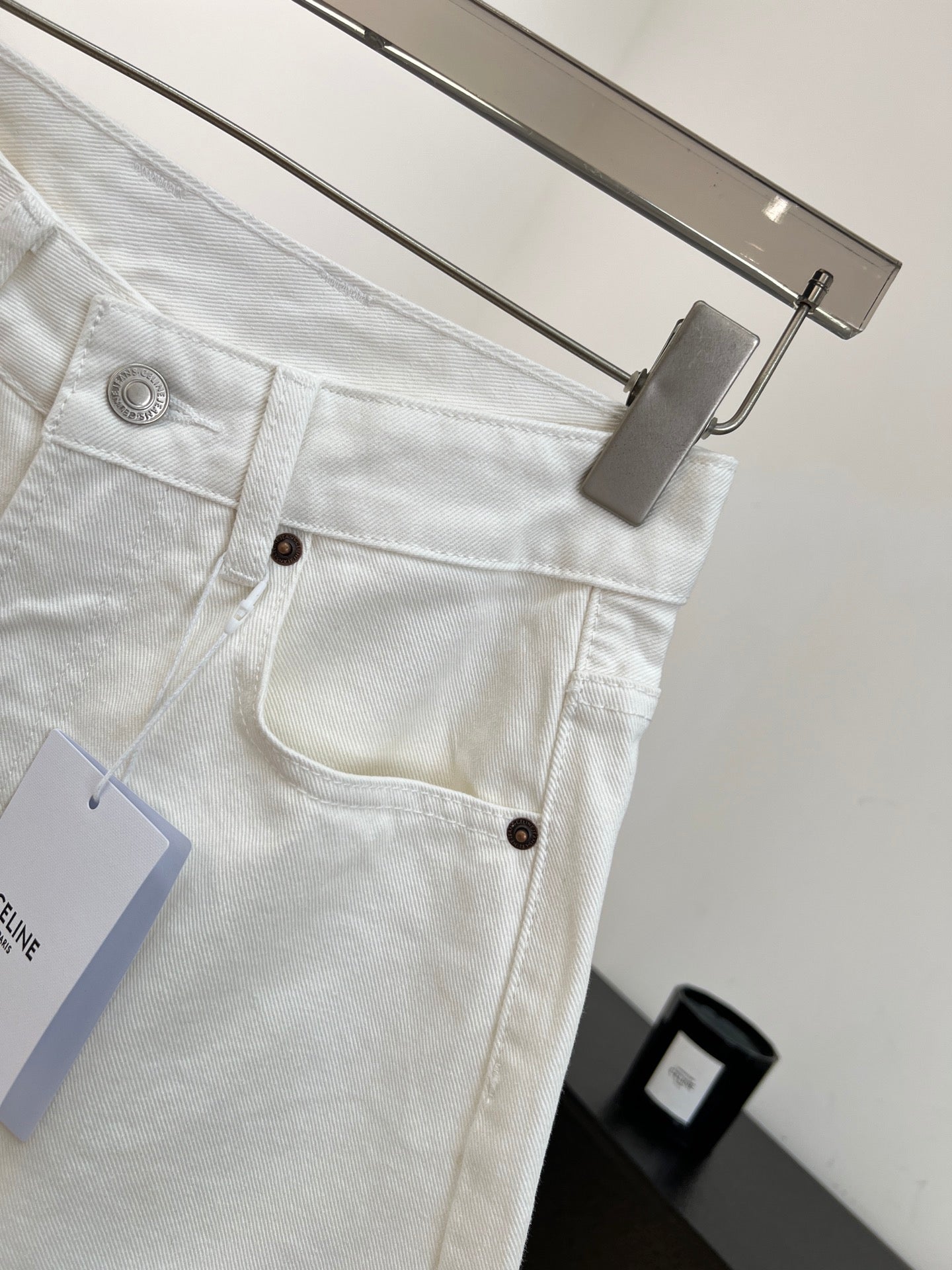 CELINE 26S DENIM SHORTS 397