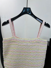 CHANEL 26S TWEED CAMI TOP 1481
