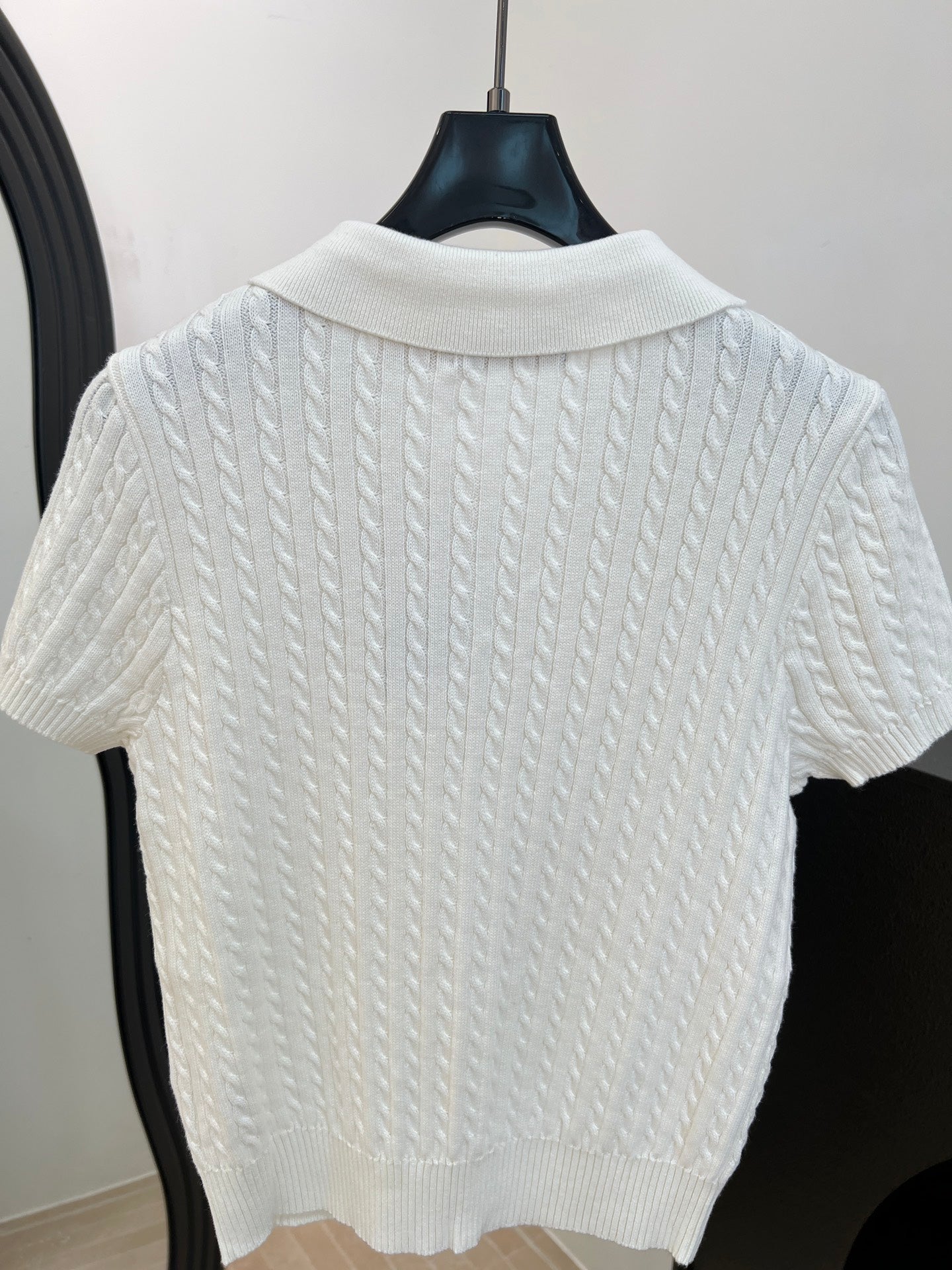 RALPH LAUREN 26S SHORT SLEEVE KNIT SWEATER 345