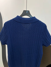 RALPH LAUREN 26S SHORT SLEEVE KNIT SWEATER 344