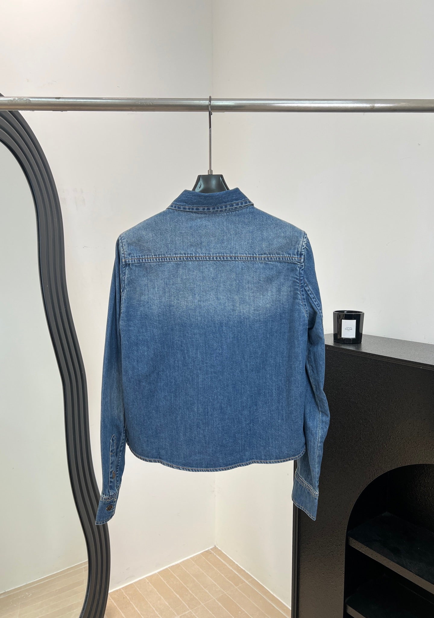 YSL 26S DENIM SHIRT 442