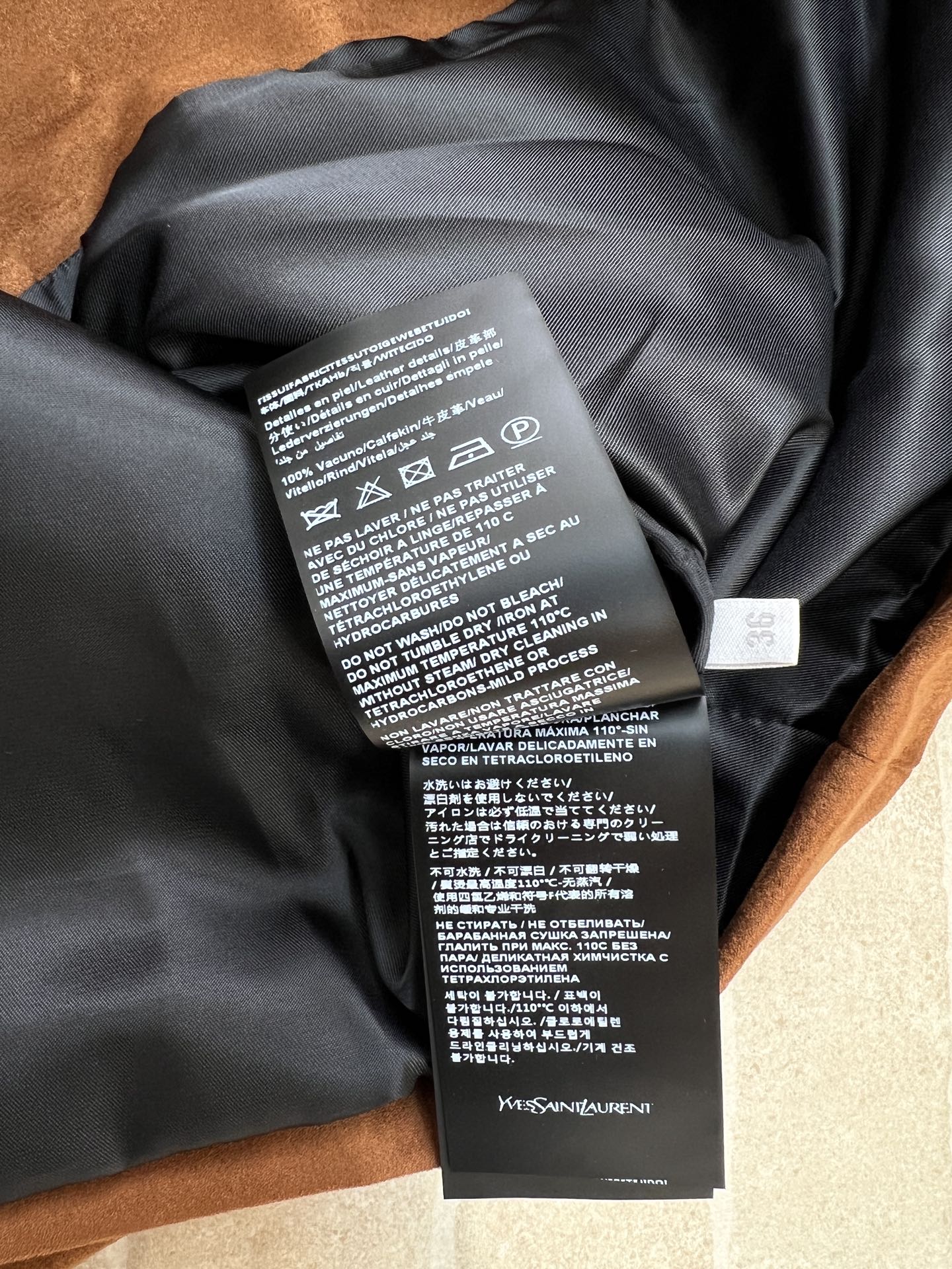 YSL 26S ROUND NECK JACKET 441