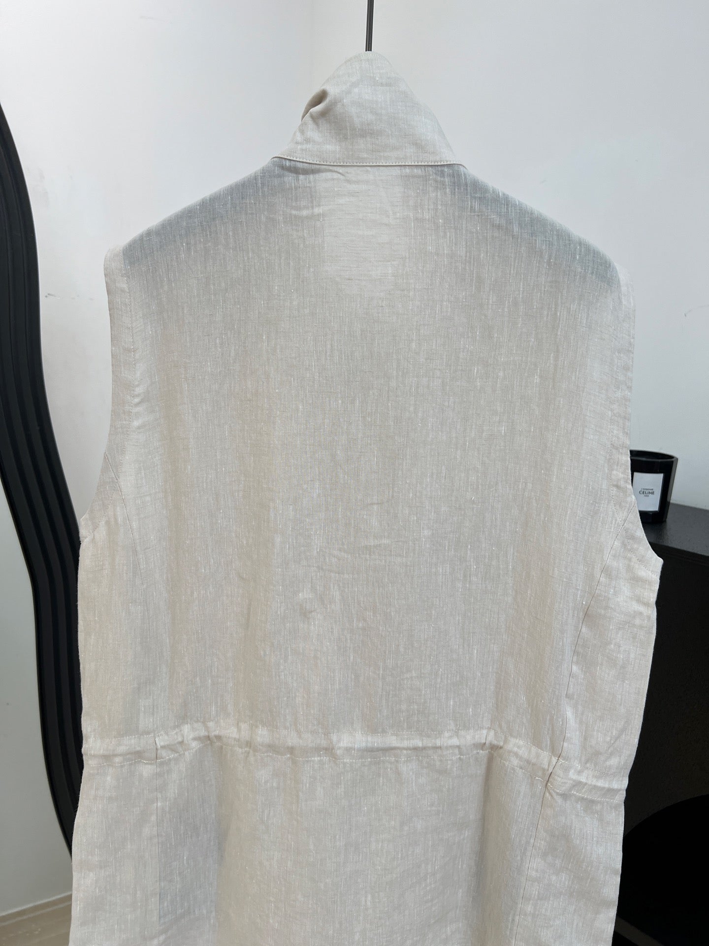 LORO PIANA 26S SLEEVELESS STAND-COLLAR VEST 899