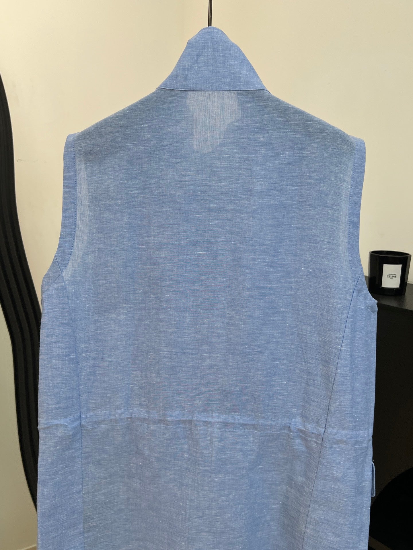 LORO PIANA 26S SLEEVELESS STAND-COLLAR VEST 897