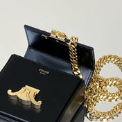 BOX TRIOMPHE 10 BLACK SHINY CALFSKIN