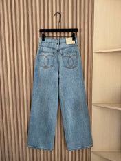 CHANEL 26S STRAIGHT-LEG JEANS 1393
