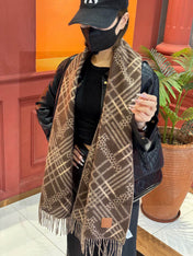 BBR SCARF 168 CM IN CASHMERE 730563