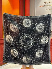 DIOR SCARF 140 CM IN SILK-CASHMERE BLEND 735816