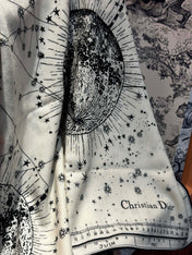 DIOR SCARF 140 CM IN SILK-CASHMERE BLEND 735817